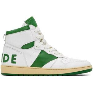 Rhude Rhecess-Hi Sneakers 8 Men's Hunter Green Sneakers Rare